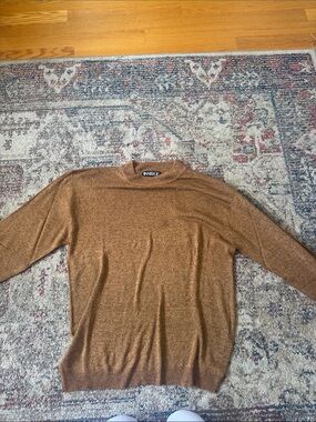 NSR Men’s Crewneck Sweater in Camel Brown